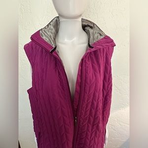 Avenue - Fuschia Vest - Size 26/28